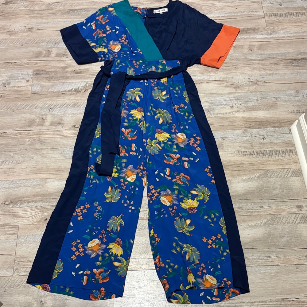 Diane Von Furstenberg Floral Jumpsuit